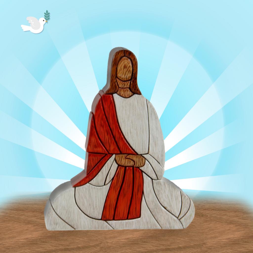 JESUS SITTING